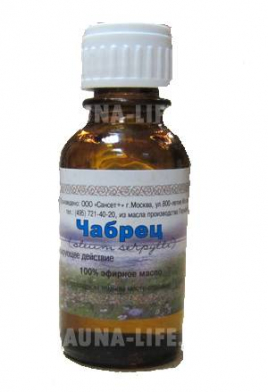 Эфирное масло для бани "Чабрец"