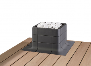 Электрокаменка Tulikivi Nuoska Graphite 9,0 kW Integrated