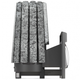 Дровяная банная печь GrillD Cometa Vega 240 Long Max Stone Pro (Серпентинит)