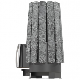 Дровяная банная печь GrillD Cometa Vega 240 Short Max Stone Pro (Серпентинит)