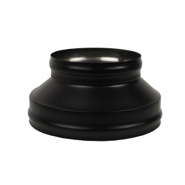 Конус Везувий BLACK (AISI 430/0,5мм) д.200х300 (ПП)