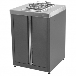 Модуль уличной кухни Helios SMART-600 Шкаф c варочной поверхностью (HS-KU03-SHV600)